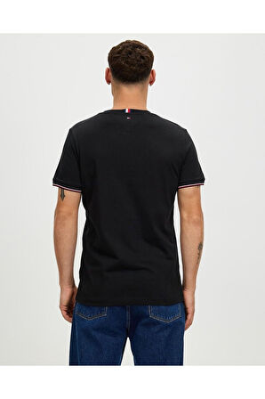 TOMMY HİLFİGER ERKEK TOMMY LOGO TIPPED T-SHIRT