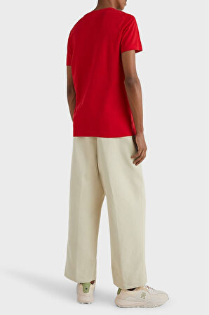 % 100 Pamuk Slim Fit Bisiklet Yaka T Shirt Erkek T SHİRT