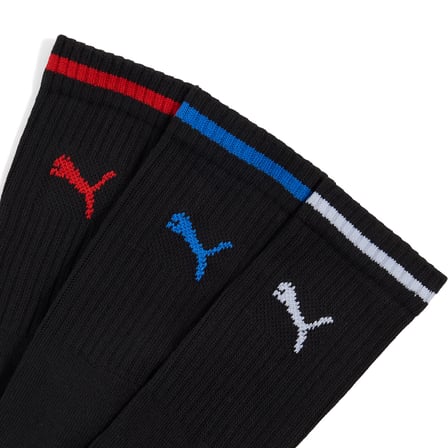 Puma Sport Crew Stripe 3' lü Siyah Çorap