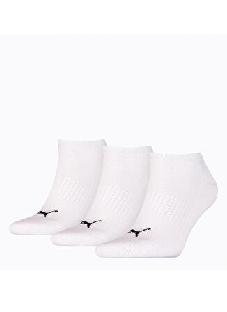 Beyaz Kadın Baskılı Çorap 90794202 PUMA CUSHIONED SNEAKER 3P