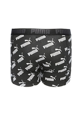 Puma Siyah Unisex Boxer 93505401 PUMA MEN AOP BOXER 2P