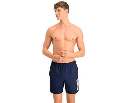 Puma Puma Swim Men Mid Shorts 1P Erkek Mayo Şort 93519401 Renkli