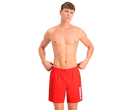 Puma Puma Swim Men Mid Shorts 1P Erkek Mayo Şort 93519402 Renkli