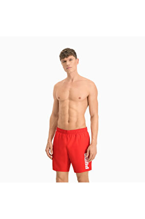 Swim Men Mıd Shorts 1P Red