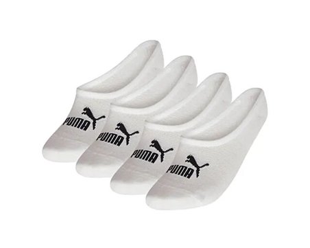 Puma Nos Footie 4P Çorap (4 Çift) 93531702 Beyaz