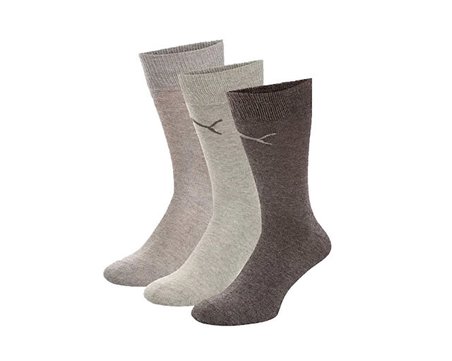 Puma Classic 3P Çorap (3 Çift) 93531901 Renkli