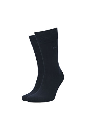 Erkek Ck 2'li Çorap - Lacivert | 39-42