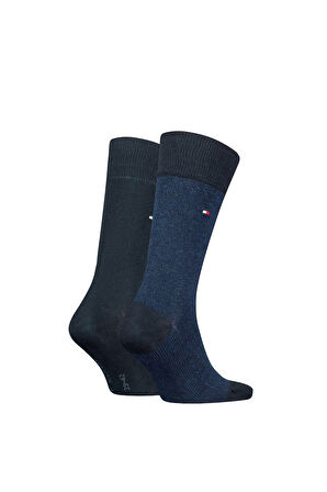 Erkek Th 2'li Uzun Çorap - Lacivert | 39-42