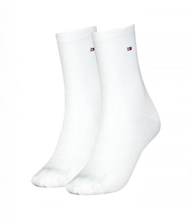 TOMMY HILFIGER Tommy Hilfiger Th Women Sock 2P Summ Kadın Çorap Çorap