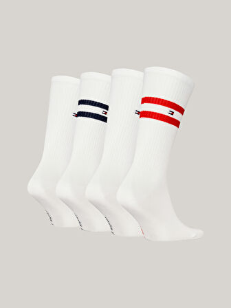 TOMMY HILFIGER Tommy Hilfiger Th Men Gıftbox Sock 4 Erkek Çorap Çorap