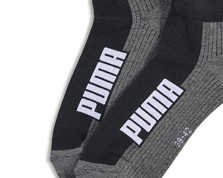 Puma Bwt Cushioned  Q Çorap (2 Çift) 93858301 Siyah