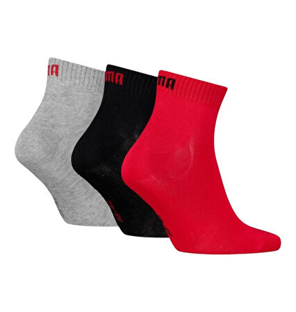 PUMA UNISEX QUARTER PLAIN 3P
