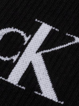 CALVIN KLEIN Unisex Marka Logolu Günlük Kullanıma Uygun SİYAH Çorap C701228802 001