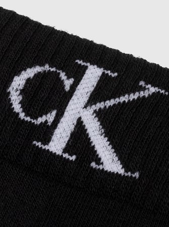 CALVIN KLEIN Unisex Marka Logolu Günlük Kullanıma Uygun SİYAH Çorap C701228805 001