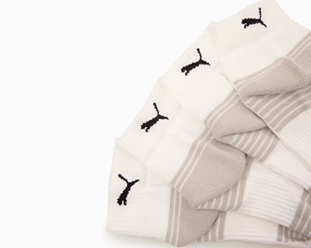Puma Sport Cushioned Çorap (2 Çift) 93890304 Beyaz