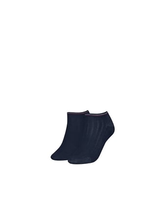 TOMMY HILFIGER Unisex Marka Logolu Günlük Kullanıma Uygun Siyah Çorap S701233234 002