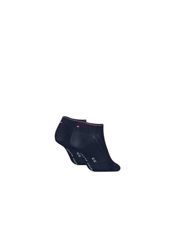TOMMY HILFIGER Unisex Marka Logolu Günlük Kullanıma Uygun Siyah Çorap S701233234 002