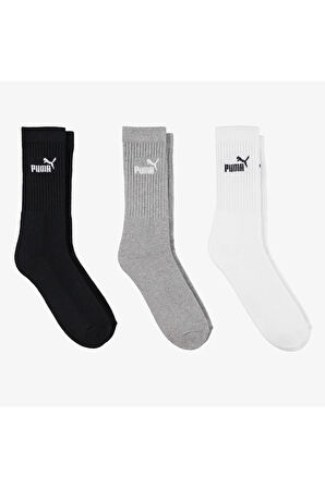 Elements Crew So Unisex Gri 3'lü Çorap