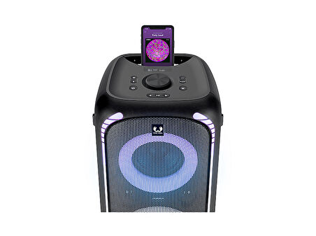 FRESH'N REBEL Party Loud L 640W Taşınabilir Bluetooth Hoparlör (Party Speaker ) Siyah