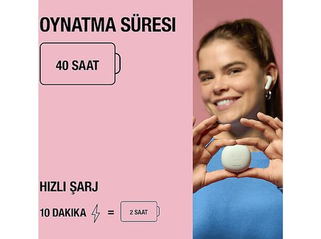 FRESH'N REBEL Twins Core 2 TWS ENC Kulak İçi Bluetooth Kulaklık Pastel Pembe