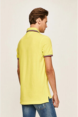 Erkek Dokuma Polo Yaka Kısa Kol T-Shirt