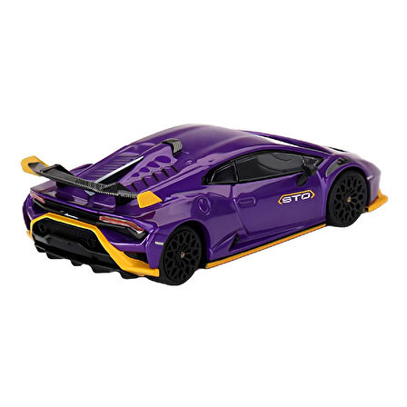 1:64 Diecast Lamborghini Huracán STO Viola Pasifae Mini GT Model Araba