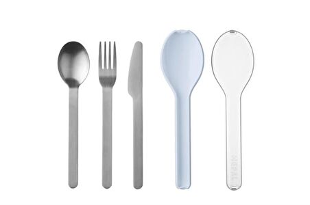 Mepal Set Cutlery Ellipse 3 Parça Çatal Bıçak Takımı