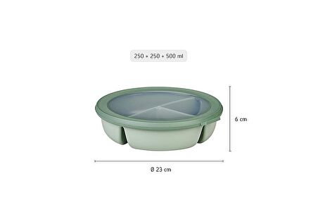 Mepal Bento Bowl Cirqula (250+250+500 Ml)