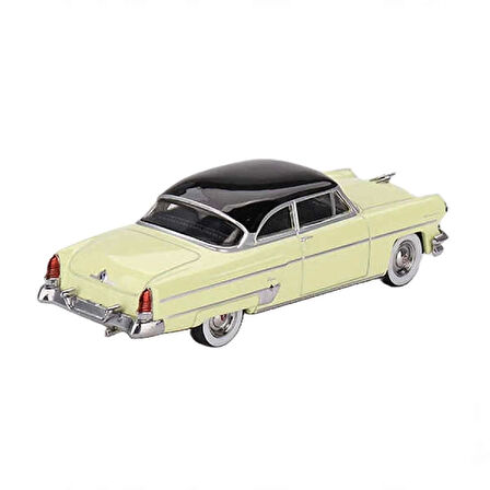 1:64 Diecast Lincoln Capri 1954 Premier Yellow Mini GT Model Araba
