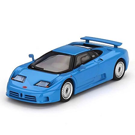 1:64 Diecast Bugatti EB110 GT Blue Mini GT Model Araba