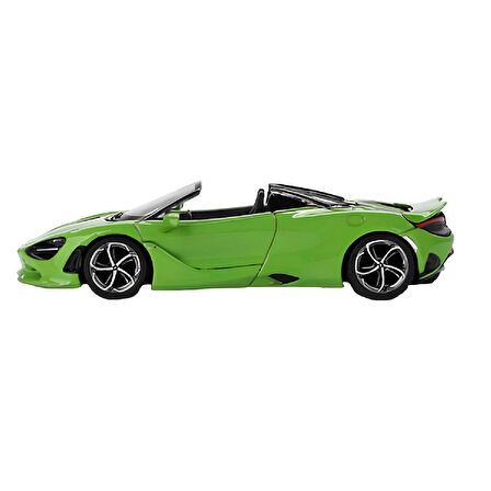 1:64 Diecast McLaren 750S Spider Mantis Green Mini GT Model Araba