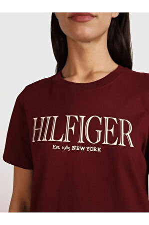 logo baskılı kadın tişört