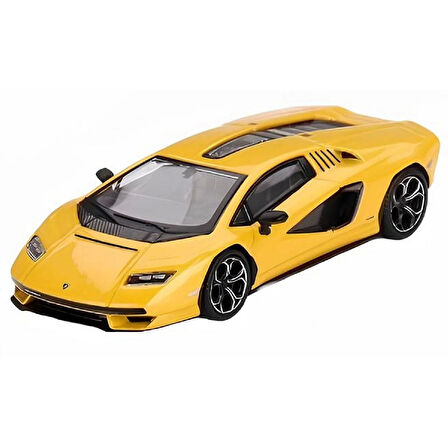 1:64 Diecast Lamborghini Countach LPI 800-4 New Giallo Orion Mini GT Model Araba