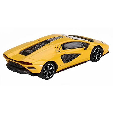 1:64 Diecast Lamborghini Countach LPI 800-4 New Giallo Orion Mini GT Model Araba