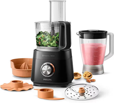 Philips Viva Collection Compact Mutfak Robotu HR7510/10 Siyah