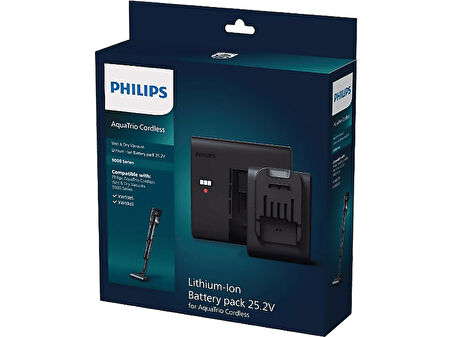 PHILIPS XV1797/01 Aqua Trio Lityum-Iyon Pil​ Siyah