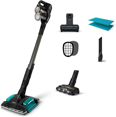 (OUTLET) Philips Aqua Plus XC8349/01 Şarjlı Dikey Süpürge