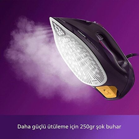 Phılıps Azur DST7061/30 Buharlı Ütü - Koyu Mor