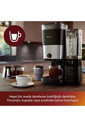 Philips HD7900/01 All-in-1 Brew Öğütücülü Filtre Kahve Makinesi