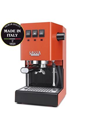 Gaggia Milano New Classic Evo 2023 Turuncu Manuel Espresso Makinesi  RI9481/19