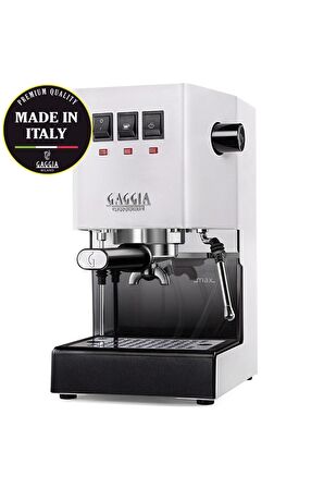 Gaggia Milano New Classic Evo 2023 Beyaz Manuel Espresso Makinesi RI9481/13