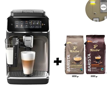 Philips espresso , sade kahve, cappuccino, latte macchiato ve soğuk kahve 3300 Serisi + Lambader