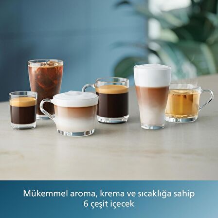 Philips espresso , sade kahve, cappuccino, latte macchiato ve soğuk kahve 3300 Serisi + Lambader