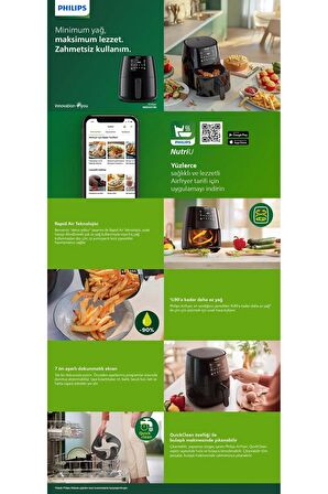 Airfryer L 3000 Serisi 4.1 Lt Yağsız Fritöz