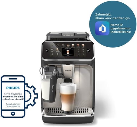 Philips 5500 Serisi LatteGo EP5547/90 Tam Otomatik Espresso Makinesi Teşhir