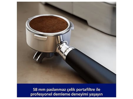 PHILIPS PSA3228/01 Barista Brew Yarı Otomatik Espresso Makinesi Inox