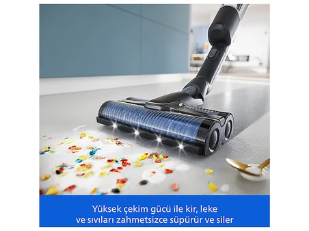 PHILIPS Aqua Trio 9000 Seri XW9465/11 Islak & Kuru Temizlik Kablosuz Dikey Süpürge