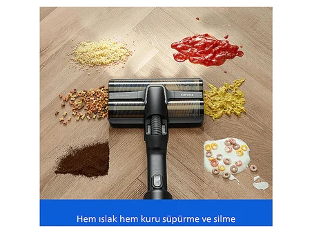 PHILIPS Aqua Trio 9000 Seri XW9465/11 Islak & Kuru Temizlik Kablosuz Dikey Süpürge