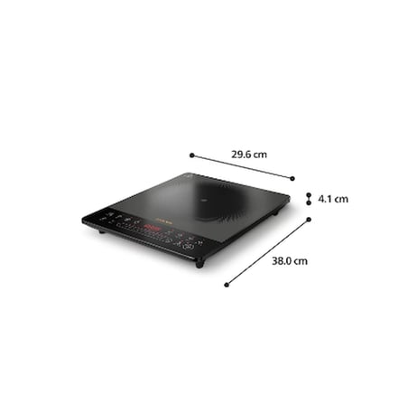 Philips 2000W Ultra İ̇Nce Sik İ̇Nduksiyonlu Ocak : 8 On Ayarli, Otomatik Kapanmali Ve Cocuk Kilitli Tasinabilir Hd5850/90