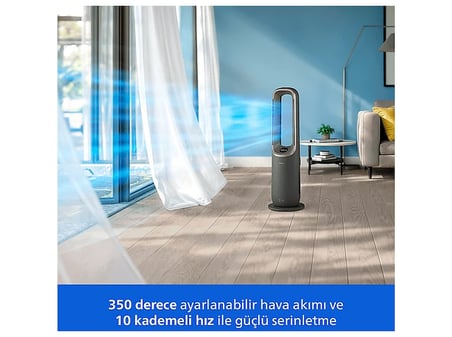 PHILIPS AMF970/10 Fan, Isıtıcı, Nemlendirici 4'ü 1 Arada Hava Temizleyici